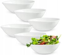 KADAX Saladiers 'Bleia", Blanc Saladier, 19 cm, lot de 6 Saladiers, servir des plats