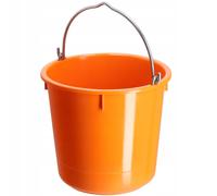 KADAX seau de construction en plastique, seau à mortier avec poignée,...