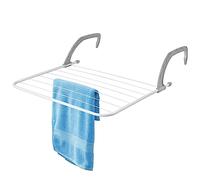 KADAX Séchoir de Balcon, étendoir pour Balcon, Balustrade de Balcon, radiateur, Salle de Bain, séchoir Suspendu, Petit séchoir Suspendu, séchoir à radiateur, Pliable