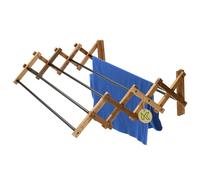 KADAX - Séchoir pliable pour montage à la maison, étendoir à linge extensible, étendoir accordéon, étendoir pliable (85 x 16,5 cm)