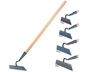 KADAX Serfouette de Jardin pour desserrer aérer et Jeter Le Sol, pour Jardin, Feuille en métal, Accessoires de Jardin, pioche pour désherber Les Mauvaises Herbes, Herbes Arbeitsbreite: 16 cm