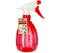 KADAX Seringue pour Plantes en Plastique, 0,5l, Flacon pulvérisateur, atomiseur, pulvérisateur, pour Cuisine, Salle de Bain, Eau, pulvérisateur, pulvérisateur d'eau à gâchette (Rouge)