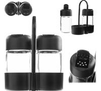 KADAX Set à épices Set de table Présentoir à sel et à poivre
