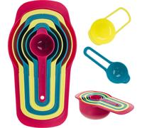 KADAX Set de 6 cuillères à mesurer, cuillères doseuses pour la pâtisserie et la cuisine