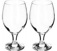 KADAX Set de verres à bière "Forio", verre à bière en verre, verre à bière, transparent, 400 ml, 2 pièces
