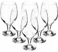 KADAX Set de verres à bière "Forio", verre à bière en verre, verre à bière, transparent, 400 ml, 6 pièces
