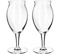 KADAX Set de verres à bière "Forio", verre à bière en verre, verre à bière, transparent, 410 ml, 2 pièces