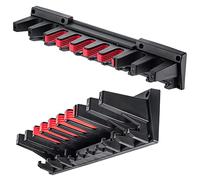 KADAX Support mural pour outils, barres de pinces de différentes tailles, étagère à vis avec crochets, porte-pinces, support de serrage pour tournevis, clés polygonales (60 cm)