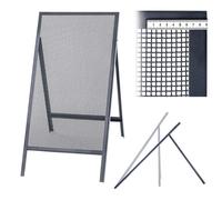 KADAX Tamis de Construction pour Sable, Terre Sable, Maçonnerie 120x60cm Gravier Maille 6mm