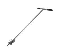 KADAX Tarière pour trous de plantation d’arbres, tarière manuelle en T pour jardinage, tarière de jardin pour poteaux de clôture, tarière de plantation avec poignée (Ø 110 mm)