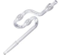 KADAX Tuyau de fermentation pour brassage à domicile, kit de fermentation pour brassage de vin, sas d'air, sas à air de vin, sas d'air pour le vin, sas d'air de fermentation (plastique Ø 7 mm)