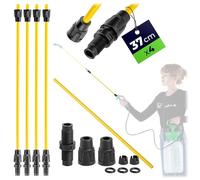 KADAX Tuyau d'extension 37 cm pour lance de pulvérisateur, 4 pièces, extension pour lance, accessoires pour pulvérisateur à pression, pulvérisateur & arrosoir de jardin, pièces de rechange