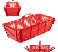 KADAX Łubianka Panier pliable pour fruits, fraises, plastique 2 kg