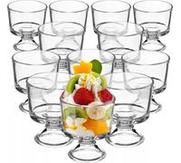 KADAX Verre à glace "Pisa", coupes à glace, verres à glace, coupes pour desserts, verres à glace, 280 ml, 12 pièces