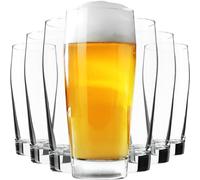 KADAX verre et bière, chope de blé classique 510 ml pour fêtes familiales ou événements, verres tulipes pour bière (8 x 510 ml)