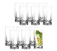KADAX Verres à Boire pour Toutes les Occasions, Verres Transparents pour Jus, Cocktails, Eau et Soda d'une Élégance Incomparable (325 ml, Lot de 12)