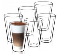 KADAX Verres à double paroi, jeu, 380 ml, verres thermiques en verre...