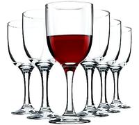 KADAX Verres à vin, champagne et eau, élégants et de qualité supérieure, style long, 6 x 290 ml, pour vin rouge et blanc