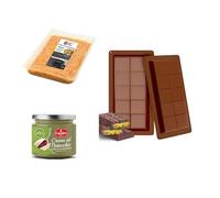 Kadayif 200 g + crème de pistache Gusto Etna (190 g) + 2 moules à chocolat | Kit pour chocolat de style Dubaï à faire soi-même