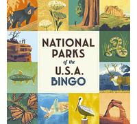 Kaddo National Parks of The USA Bingo: A Bingo Game for Explorers