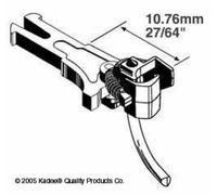 Kadee #19 Magnétique Articulation Accouplements Européen Nem 362 M Long 10.76mm