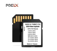 KADEL-Nouvelle Version 2024 Cartes Ue Russie Turquie Carte Sd De Navigation Pour Mazda 2/3/6/Cx3/Cx5/Cx9/Mx5 Voiture Sat Navi 16Gb Gps Mise À Jour Cartes Données,For Mazda 2