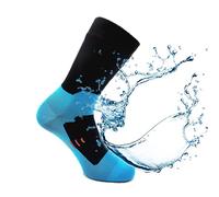 Kadem® Chaussettes étanches Unisexes Adultes Enfants Imperméables Respirantes | Course à pied Cyclisme Randonnée Sports Activités de plein air | turqoise L 43-46