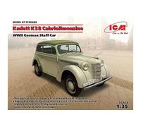 ICM Maquette 1:35 Kadett K38 Cabriolimousine – Voiture d'état-major allemande (35483)