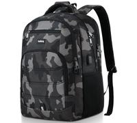 kadilong Sac à Dos Ordinateur Portable 15.6 Pouces pour Homme,Cartables pour École Garçon avec USB Port pour Collège Affaire Scolaire Lycée Business Travail