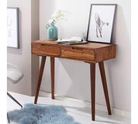 Kadima Design Console 90 cm Coiffeuse Bureau Buffet en Bois Massif