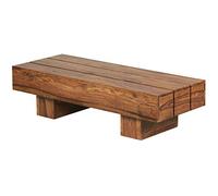 KADIMA Design Table Basse Palissandre 120 x 45 x 30 cm Table Basse en Bois Massif