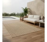 KADIMA DESIGN Tapis Bois-Like Aspect Chaleur Naturelle Rustique Moderne Lavable Beige 240x340 cm Salon Chambre Chauffage au Sol Oeko-TEX | Timber