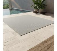 KADIMA DESIGN Tapis Motif géométrique Facile à Entretenir Lavable Durable Gris 80x150 cm Salon Chambre Compatible Chauffage au Sol testé sans substances nocives Oeko-TEX | MALOJA