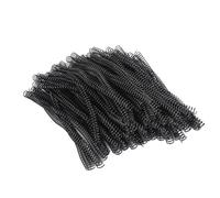 Kadimendium 100 Pièces Spirale de Reliure 14.3mm Pas 4:1 115 Feuilles A4 | Fil de Reliure pour Documents de Bureau A4, Fichiers D'ingénierie, Poinçon 4:1, PVC, Lecture à Plat