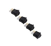 Kadimendium 20 Pièces Interrupteur à Bascule 3 Broches Interrupteur à Bascule avec LED pour Appareils Ménagers, Matériau ABS Durable, Noir