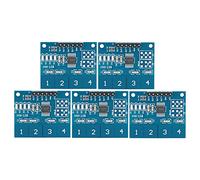 Kadimendium 5 Pièces Module de Commutateur Tactile TTP224 Capacitif 4 Canaux Capteur Tactile Numérique Capacitif 4 Canaux Capteur Numérique