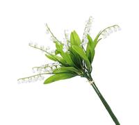 Kadimendium Bouquet de Campanules Simulées, Pièce Maîtresse Florale Romantique pour la Maison et Les Mariages, 1 X Fausse Décoration Florale (Type portatif)