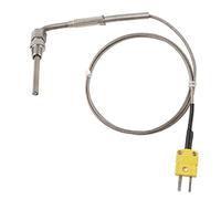 Kadimendium Capteur de Température EGT Thermocouple K Type PT pour Sonde de Température des Gaz D'échappement avec Pointe et Connecteur Exposés