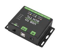 Kadimendium Convertisseur Industriel USB vers 8 Canaux TTL avec Diodes de Protection et Fusible à Récupération Automatique pour une Communication Fiable dans Divers Systèmes D'exploitation 70 X