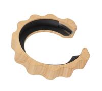 Kadimendium Couvercle de Tête de Groupe Couleur Bois de Hêtre, Anti-brûlure Efficace pour Machines à café Série E61, 1 unité