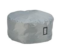 Kadimendium Couvre-pneus pour Protection des Roues des Camions-remorques | Sacs de Rangement, 190 Taffetas Polyester Enduit Argent, Ajustement Universel