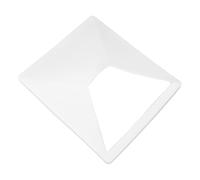 Kadimendium Étui de Protection en Silicone pour Satellite, Protection Souple et Légère pour Mini Antenne Parabolique, Couleur Blanche