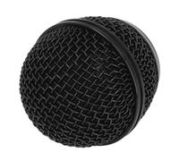 Kadimendium Grille de Microphone en Maille de Remplacement, Tête Sphérique Durable pour SM58S BETA58A - Pare-Brise intégré pour la Protection du Micro - Convient pour Les Chanteurs et Les Artistes -
