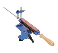 Kadimendium Kit D'affûtage de Couteaux à Angle Fixe 360 Drgree Rotation Flip Design Outil D'affûtage de Couteaux avec 4 Pierres de Meulage à 4 Diamants
