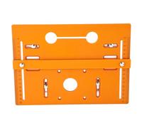 Kadimendium Machine à Découper le Bois, Plaque de Base, Conception Durable, Poignée Ergonomique 28x20cm pour Scie à Table et Outils de Routeur