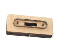 Kadimendium Matrice de Découpe du Cuir, organisateur de Câbles Efficace et Durable pour Bricolage, Acier et Bois, 1 unité (Petit)