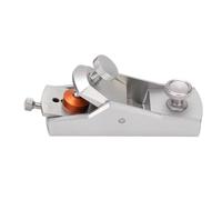 Kadimendium Mini Raboteuse à Bois en Aluminium, Raboteuse à Main Efficace pour la Fabrication Artisanale, le Charpentier et la Réparation de Meubles en Bois, à Main Portable en Alliage D'aluminium