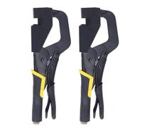 Kadimendium Pince D'Angle pour le Travail du Bois, Pince à Angle Droit Rapide et Précise pour la Construction D'armoires, Matériau en Acier au Carbone de qualité Supérieure pour les Experts en