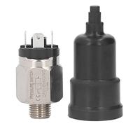 Kadimendium Pressostat Pneumatique Réglable 1/2in Pressostat à Membrane en Acier Inoxydable Pressostat en Caoutchouc pour Pompe