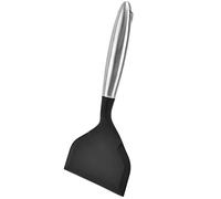 Kadimendium Spatule à Large Bouche en Silicone pour la Cuisine | Poignée en acier inoxydable, Poignée ergonomique, Résistant à la chaleur jusqu\'à 230 ℃, Parfait pour frire des crêpes